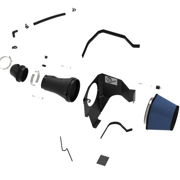 aFe 54-12852R - AFE54-12852R - aFe 17-18 Dodge Challenger/Charger Magnum FORCE Stage-2XP Cold Air Intake System w/Pro DRY S- Black - Shipped in Europe - Tuningsupply.com