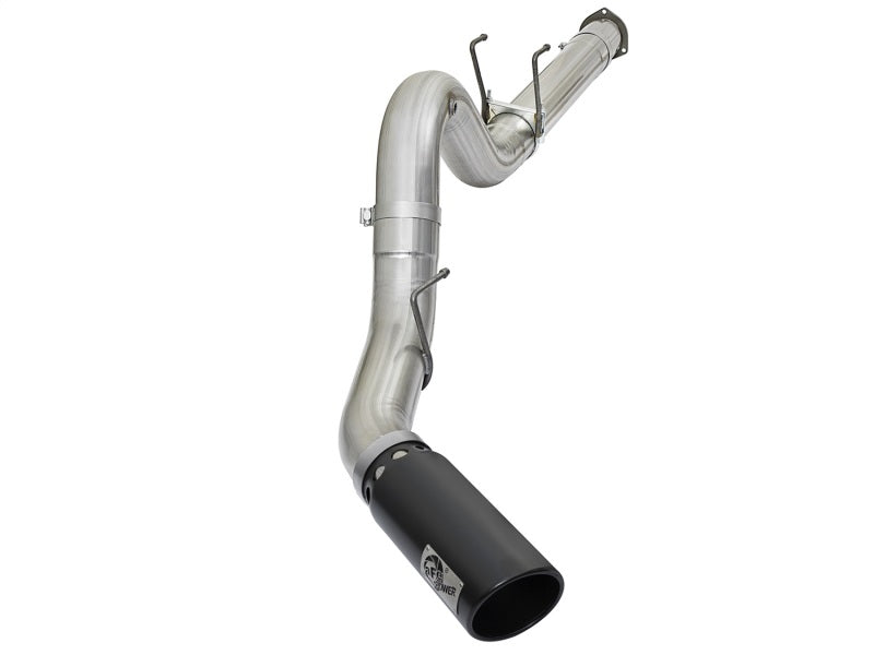 aFe 49-03090-B - AFE49-03090-B - aFe ATLAS 5in DPF-Back Alum Steel Exhaust System w/Black Tip 2017 Ford Diesel Trucks V8-6.7L (td) - Shipped in Europe - Tuningsupply.com