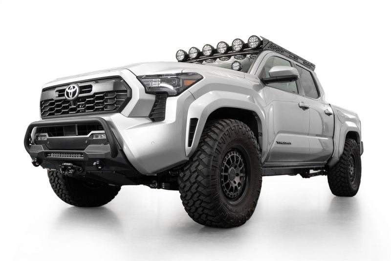 Addictive Desert Designs - ADDF6703512601NA - Addictive Desert Designs2024+ Toyota Tacoma Stealth Center Mount Winch Front Bumper w/ Top Hoop - Shipped in Europe - Tuningsupply.com