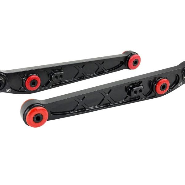Skunk2 Racing 542-05-1295 - SKK542-05-1295 - Skunk2 Honda/Acura EK Alpha Series Rear Lower Control Arm Set - Black - Shipped in Europe - Tuningsupply.com