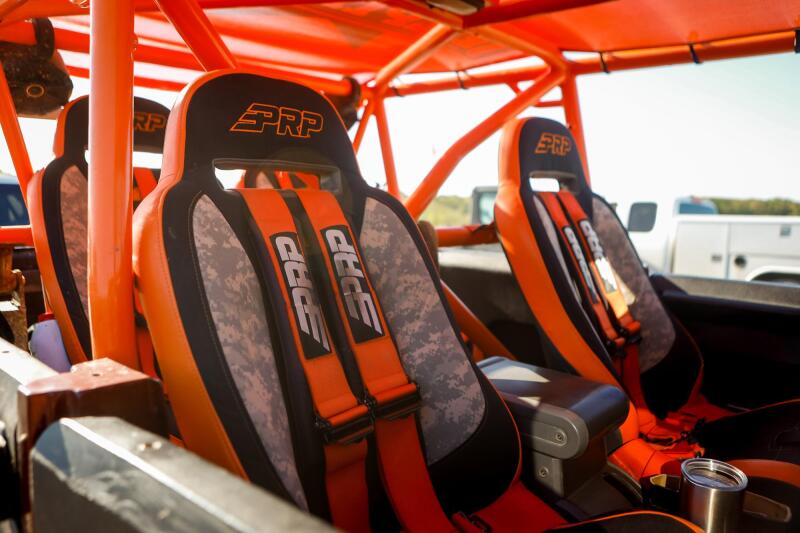 PRP Seats SB5.3O - PRPSB5.3O - PRP 5.3 Harness- Orange - Shipped in Europe - Tuningsupply.com