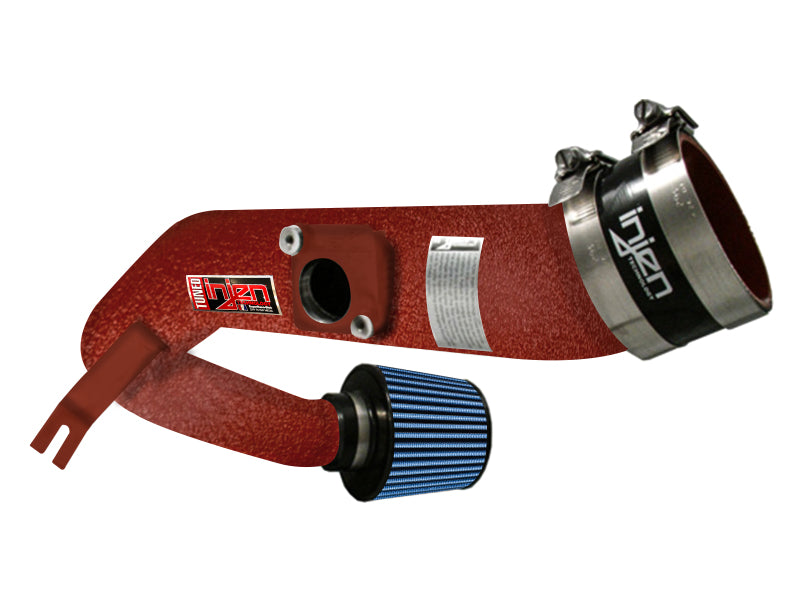 Injen RD1200WR - INJRD1200WR - Injen 02-06 Subaru WRX (No Wagon) / 04 STi Wrinkle Red Cold Air Intake *Special Order* - Shipped in Europe - Tuningsupply.com
