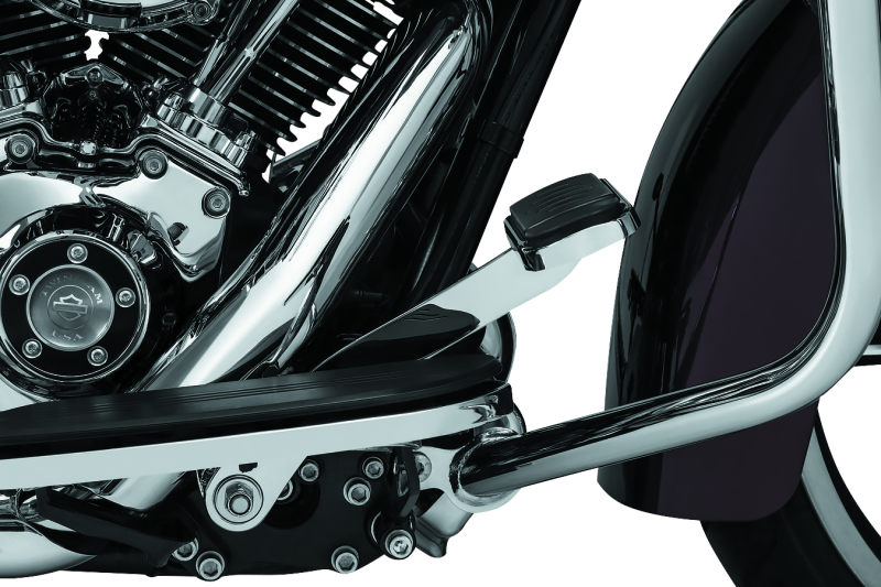 Kuryakyn 9670 - KUR9670 - Kuryakyn Extended Brake Pedal 14 and Up Touring w/o Fairings Chrome - Shipped in Europe - Tuningsupply.com