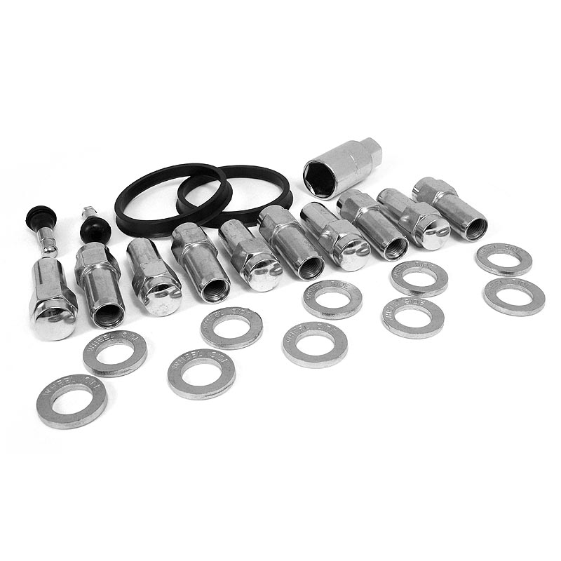 Race Star 601-1425-10 - RST601-1425-10 - Race Star 14mm x 1.5 1.38in. Shank W/ 7/8in. Head Open End Ram Truck Lug Kit - 10 PK - Shipped in Europe - Tuningsupply.com