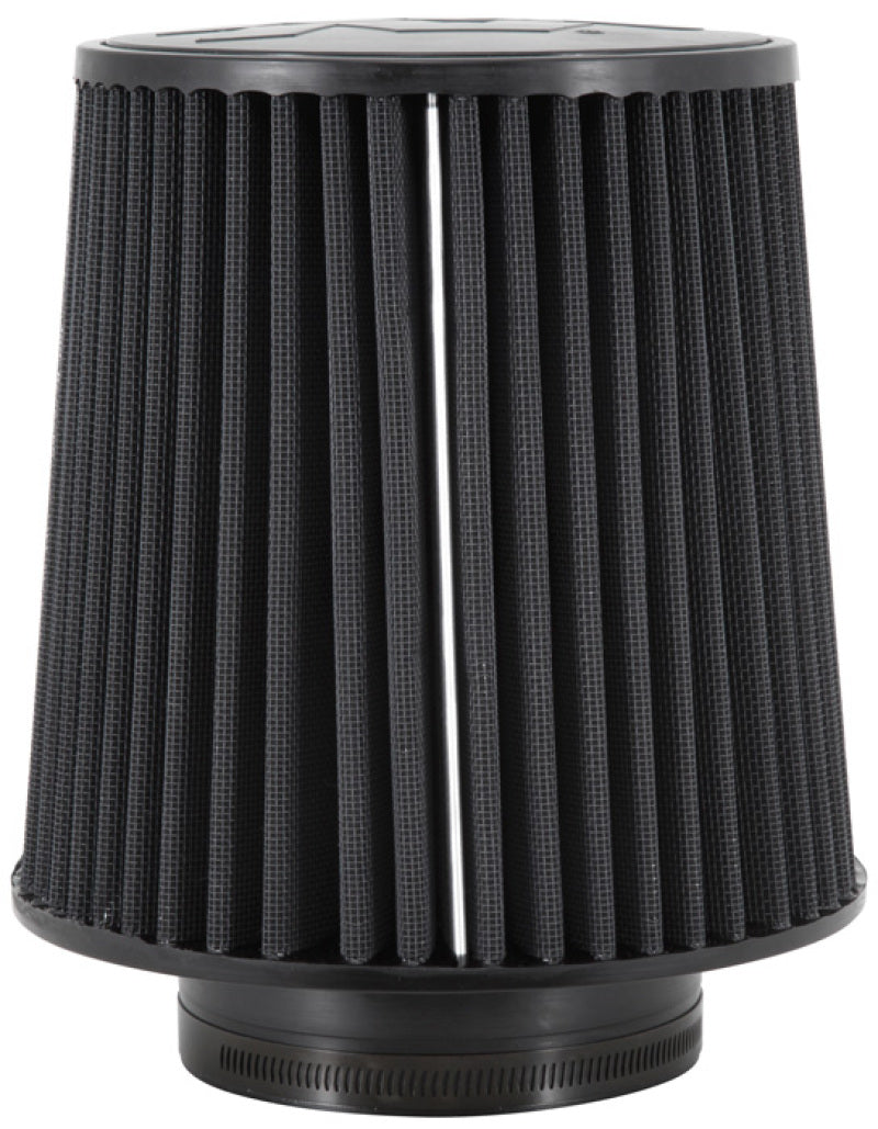 K&N Engineering RU-5283HBK - KNNRU-5283HBK - K&N Universal Rubber Filter-Round Tapered 4.5in Flange ID x 8in Base OD x 6.625in Top OD x 8in H - Shipped in Europe - Tuningsupply.com