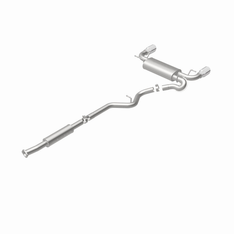 Magnaflow 15157 - MAG15157 - MagnaFlow 13 Scion FR-S / 13 Subaru BRZ Dual Split Rear Exit Stainless Cat Back Performance Exhaust - Shipped in Europe - Tuningsupply.com