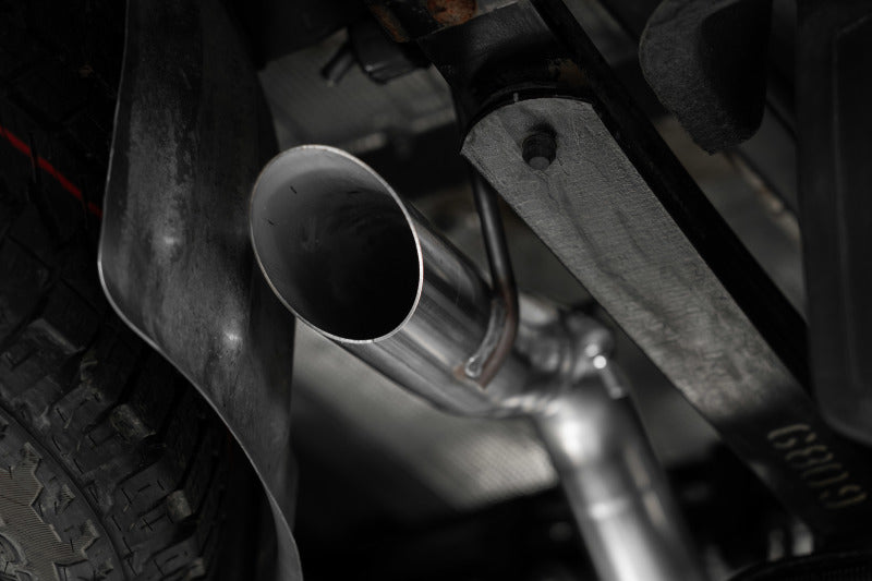 MBRP PS5017AL - MBRPS5017AL - MBRP 2023 Chevy Colorado/GMC Canyon Aluminized Steel Single High Clearance Rear Exit - Shipped in Europe - Tuningsupply.com