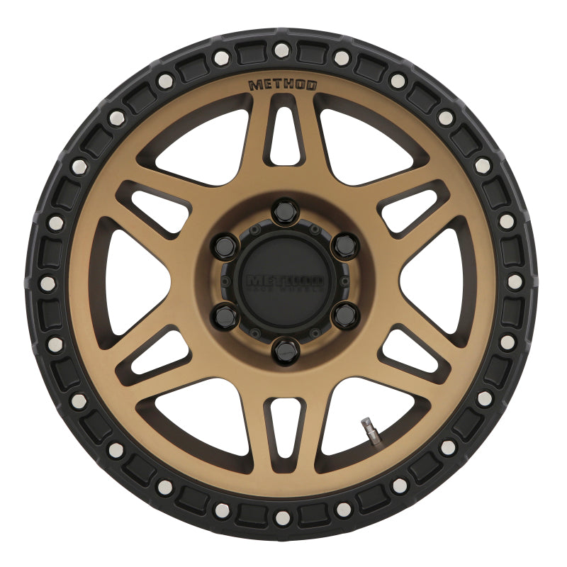 Method Wheels MR31278562900 - MRWMR31278562900 - Method MR312 17x8.5 0mm Offset 6x120 67mm CB Method Bronze/Black Street Loc Wheel - Shipped in Europe - Tuningsupply.com