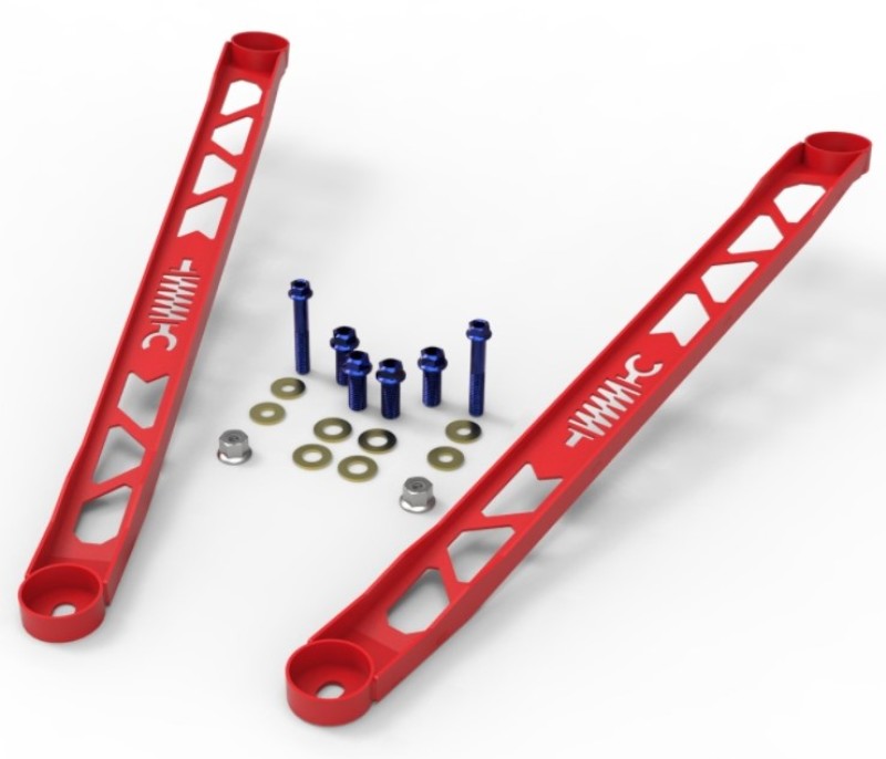 aFe 450-721003-R - AFE450-721003-R - aFe CONTROL 304 Stainless Steel Front Suspension Strut Brace Red - Toyota GR Supra (A90) 20-21 - Shipped in Europe - Tuningsupply.com