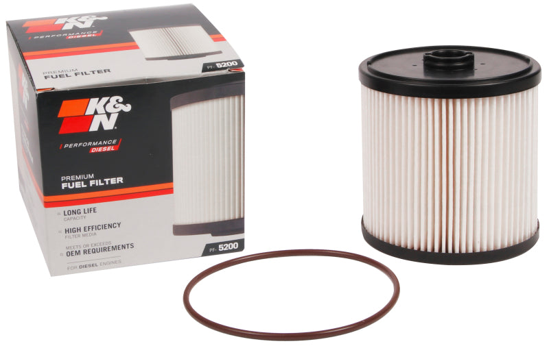 K&N Engineering PF-5200 - KNNPF-5200 - K&N Jeep/Dodge Diesel Truck Fuel Filter - Shipped in Europe - Tuningsupply.com