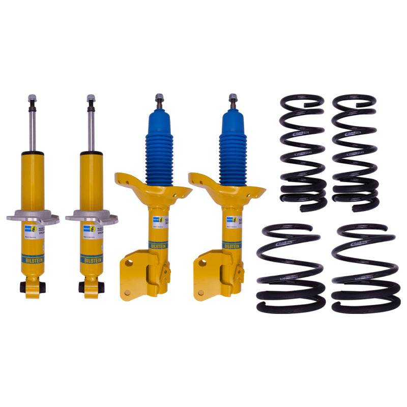 Bilstein 46-264305 - BIL46-264305 - Bilstein B12 Pro-Kit 2015-2017 Subaru WRX STI Front and Rear Monotube Suspension Kit - Shipped in Europe - Tuningsupply.com