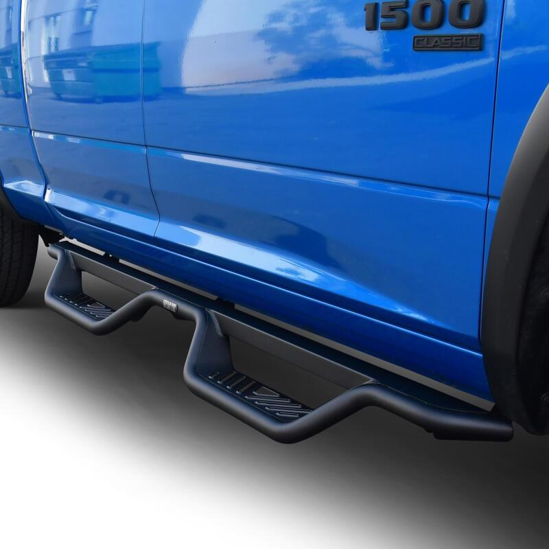 Westin 20-13555 - WES20-13555 - Westin 09-18/19-24 Ram 1500 Quad Cab/Classic Outlaw Drop Nerf Step Bars Textured Black - Shipped in Europe - Tuningsupply.com
