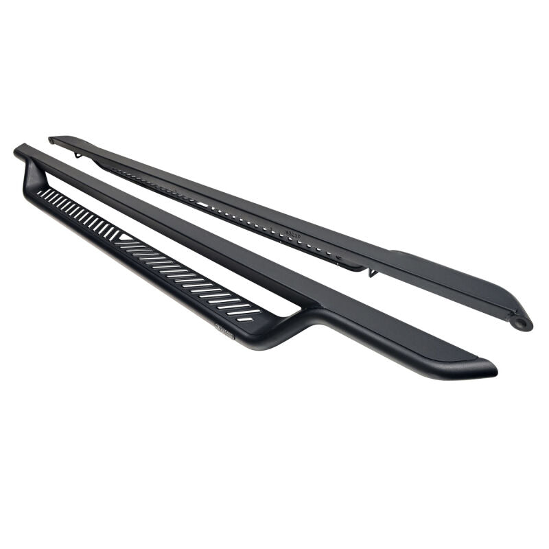 Westin 20-43945 - WES20-43945 - Westin 15-25 Ford F-150 SuperCrew/17-24 F-250/350 SDCC Outlaw Drop Running Boards - Tex. Blk - Shipped in Europe - Tuningsupply.com