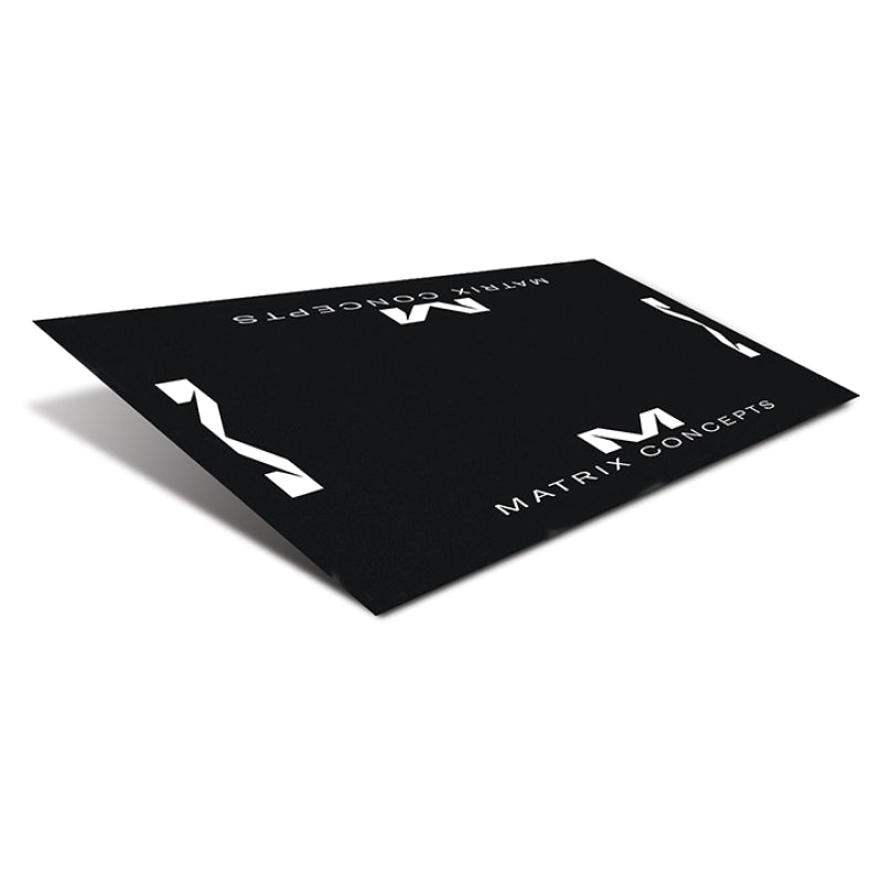 Matrix Concepts - MATR8-100 - Matrix Concepts R8 Rubber 3MM 4 Foot X 8 Foot Floor Mat - Black/White - Shipped in Europe - Tuningsupply.com