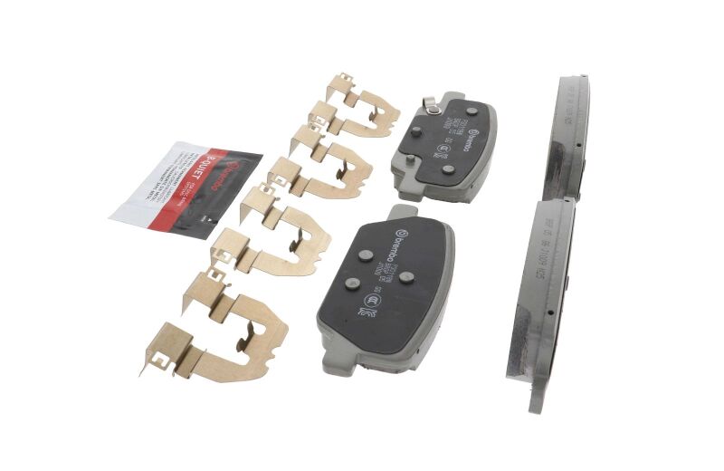 Brembo OE P30118N - BREP30118N - Brembo OE 20-24 Hyundai Palisade/19-20 Santa Fe/20-24 Kia Telluride PRIME Ceramic Brake Pad - Rear - Shipped in Europe - Tuningsupply.com