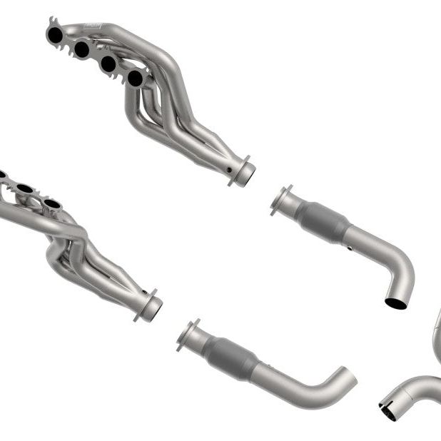 Kooks Headers 1156H630 - KSH1156H630 - Kooks 2020 Mustang GT500 5.2L 2in x 3in SS Headers w/GREEN Catted Connection Pipe - Shipped in Europe - Tuningsupply.com