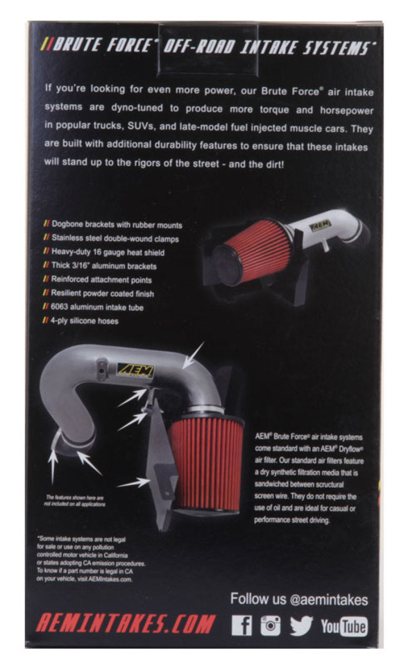 AEM Induction 21-2049BF - AEM21-2049BF - AEM 3.5 in x 9 in Dryflow Conical Air Filter - Shipped in Europe - Tuningsupply.com