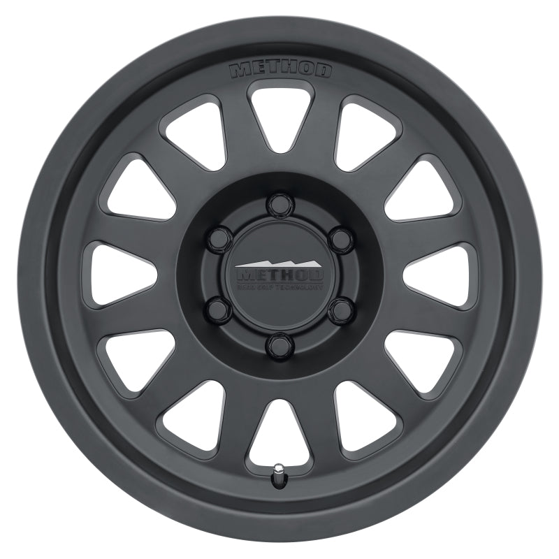 Method Wheels - MRWMR70468060500 - Method MR704 16x8 0mm Offset 6x5.5 106.25mm CB Matte Black Wheel - Shipped in Europe - Tuningsupply.com