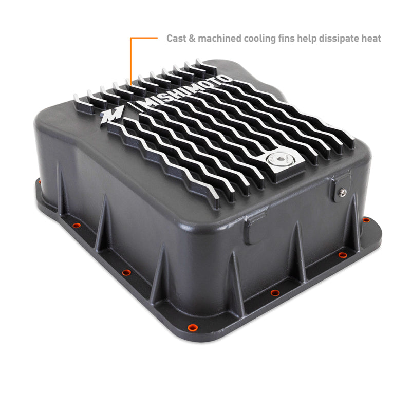 Mishimoto MMTP-DMAX-01 - MISMMTP-DMAX-01 - Mishimoto 01-19 Duramax Allison A1000 Transmission Pan Cast GR - Shipped in Europe - Tuningsupply.com