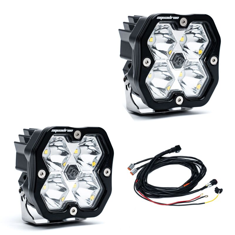 Baja Designs 5578012 - BAJ5578012 - Baja Designs Squadron 2.0 Sport LED Spot (Pair) - Shipped in Europe - Tuningsupply.com