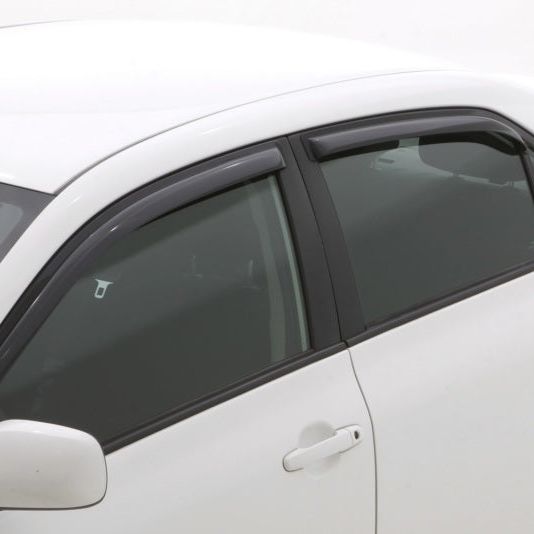 AVS 194073 - AVS194073 - AVS 09-13 Toyota Corolla Ventvisor In-Channel Front & Rear Window Deflectors 4pc - Smoke - Shipped in Europe - Tuningsupply.com