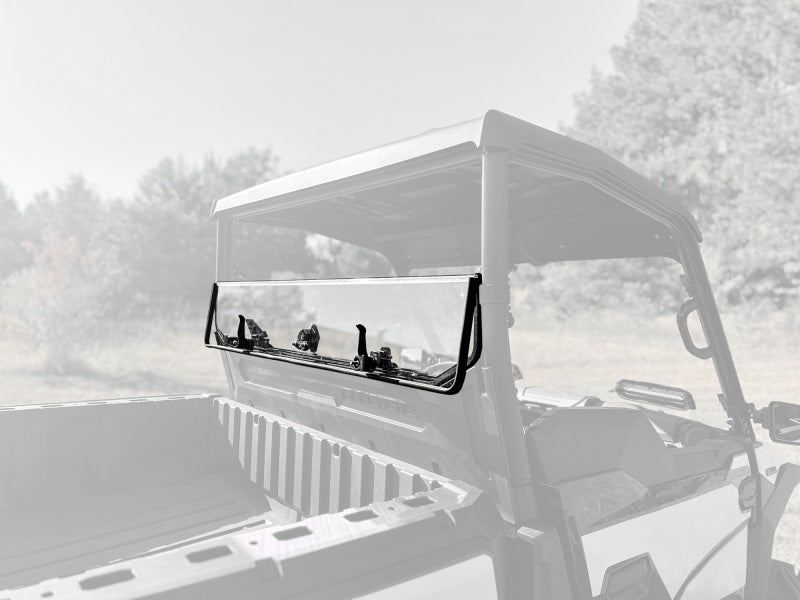 Seizmik 50-55319KIT - SZM50-55319KIT - Seizmik 24+ Kawasaki Ridge Rach Rear Folding Windshield- UV - Shipped in Europe - Tuningsupply.com