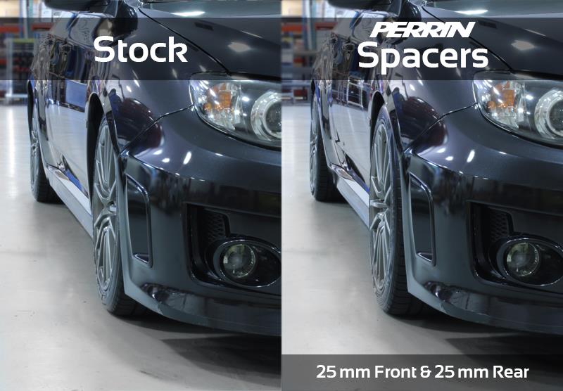 Perrin Performance PSP-WHL-031BK - PERPSP-WHL-031BK - PERRIN 02-14 Subaru WRX / 2004 STI / 13-25 BRZ & Toyota GR86 30mm Wheel Spacers 5x100 56mm CB - Pair - Shipped in Europe - Tuningsupply.com