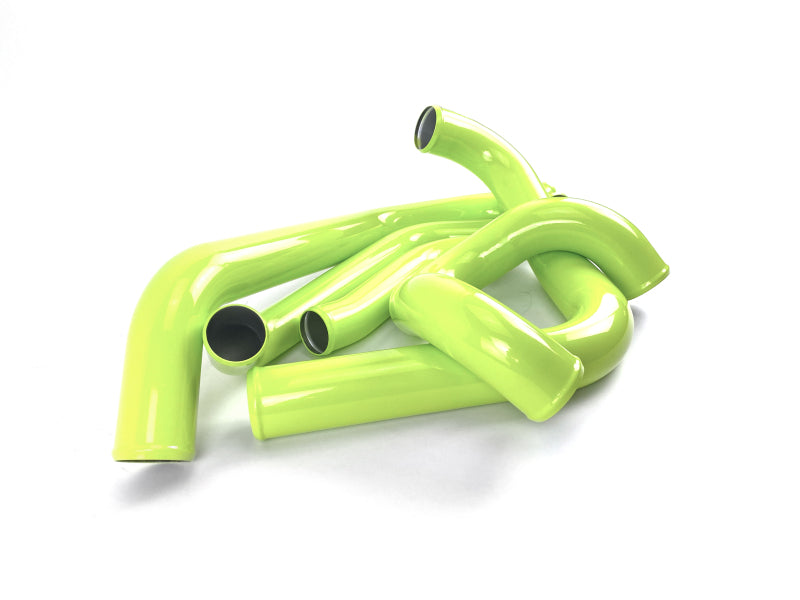 Perrin Performance PSP-ITR-438-3NY - PERPSP-ITR-438-3NY - PERRIN 15-21 Subaru STI Front Mount Intercooler Boost Tube Kit - Neon Yellow - Shipped in Europe - Tuningsupply.com