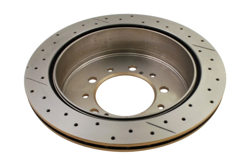 DBA DBA2723X - DBADBA2723X - DBA 07+ Toyota Landcruiser 200 Series Rear Cross Drilled & Slotted Street Series Rotor - Shipped in Europe - Tuningsupply.com