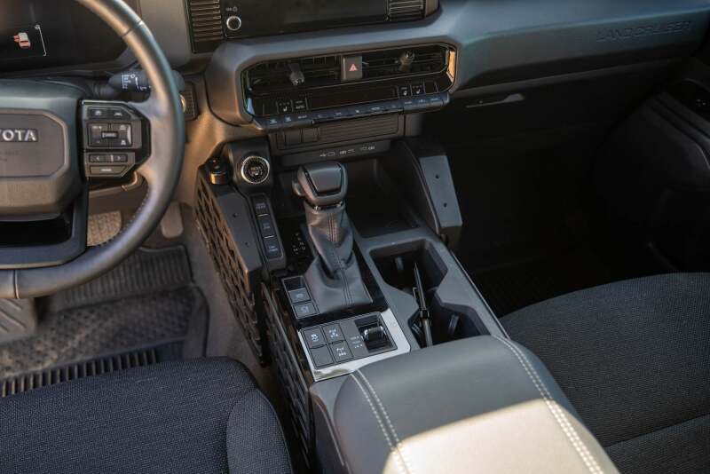 DV8 Offroad CCT4-01 - DVECCT4-01 - DV8 24-25 Toyota Land Cruiser Center Console Molle Panels - Shipped in Europe - Tuningsupply.com