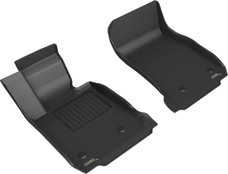 3D MAXpider L1BM03611509 - ACEL1BM03611509 - 3D MAXpider 12-19 BMW 1 Series Kagu Floor Mat- Black R1 - Shipped in Europe - Tuningsupply.com