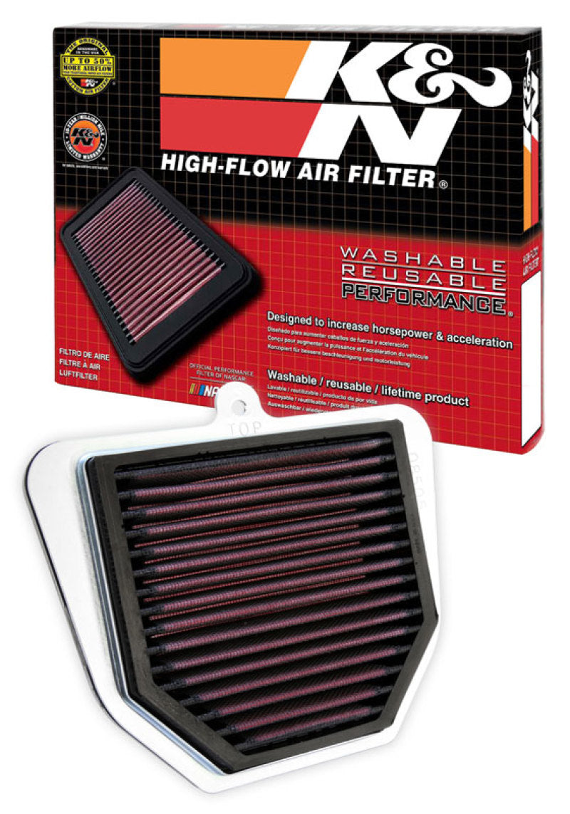 K&N Engineering YA-1006 - KNNYA-1006 - K&N 06-11 Yamaha FZ1/FZ8 Replacement Air Filter - Shipped in Europe - Tuningsupply.com