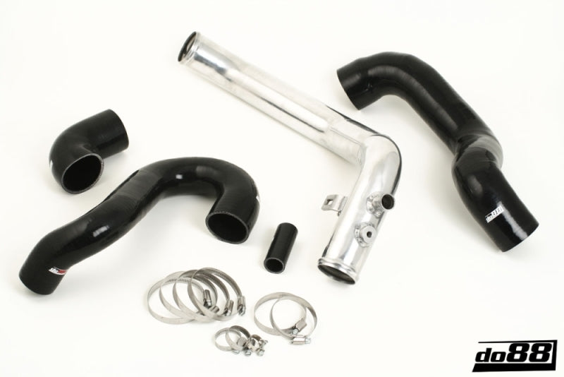 do88 PP-02S - DOBPP-02S - do88 SAAB 9-5 98-01 Pressure Pipe w/Black Hoses - Shipped in Europe - Tuningsupply.com