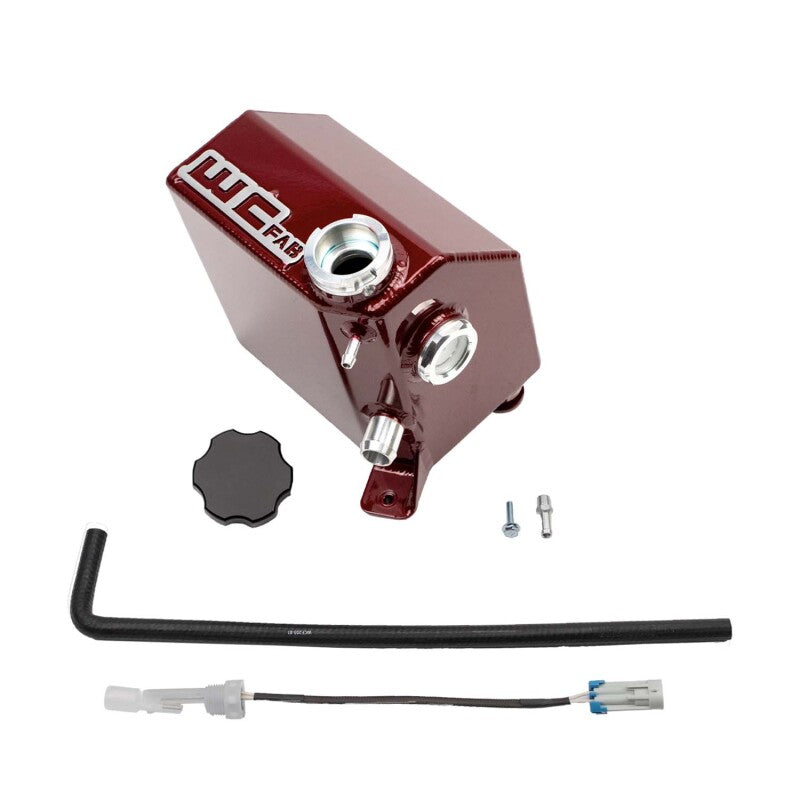 Wehrli WCF100433-RED - WCFWCF100433-RED - Wehrli 17-19 Chevrolet 6.6L L5P Duramax OEM Placement Coolant Tank Kit - WCFab Red - Shipped in Europe - Tuningsupply.com