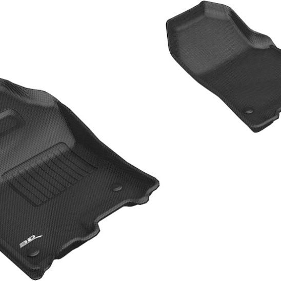 3D MAXpider L1DG02811509 - ACEL1DG02811509 - 3D MAXpider 2019-2020 Dodge Ram 1500 Crew Cab/Quad Cab Kagu 1st Row Floormat - Black - Shipped in Europe - Tuningsupply.com