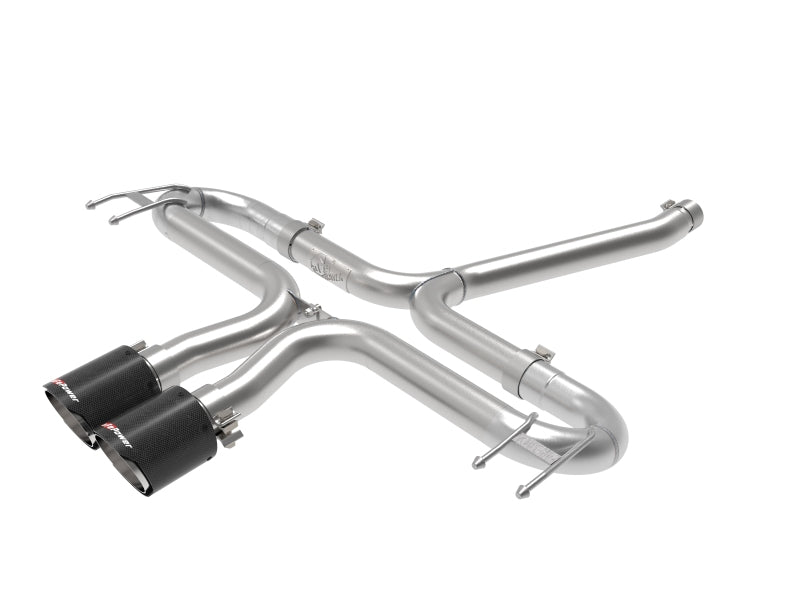 aFe 49-36625-C - AFE49-36625-C - aFe Takeda 2-1/2in 304 SS Axle-Back Exhaust w/Carbon Tips 17-20 Honda Civic Sport L4-1.5L (t) - Shipped in Europe - Tuningsupply.com