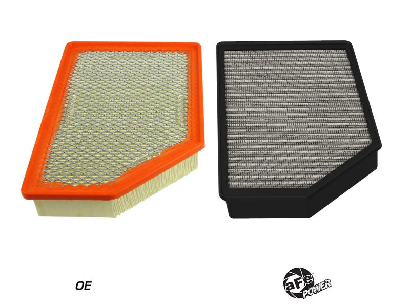 aFe 31-10325-1 - AFE31-10325-1 - aFe 20-25 GM Diesel Trucks V8-6.6L (td) L5P Magnum FLOW OE Replacement Air Filter w/ Pro DRY S Media - Shipped in Europe - Tuningsupply.com