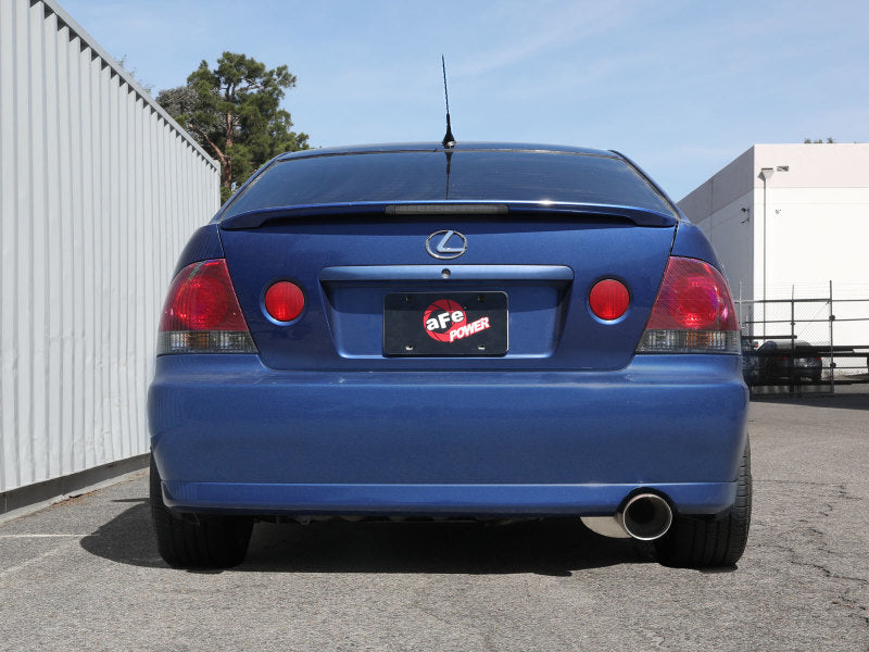 aFe 49-36058-P - AFE49-36058-P - aFe Lexus IS300 01-05 L6-3.0L Takeda Cat-Back Exhaust System- Polished Tip - Shipped in Europe - Tuningsupply.com