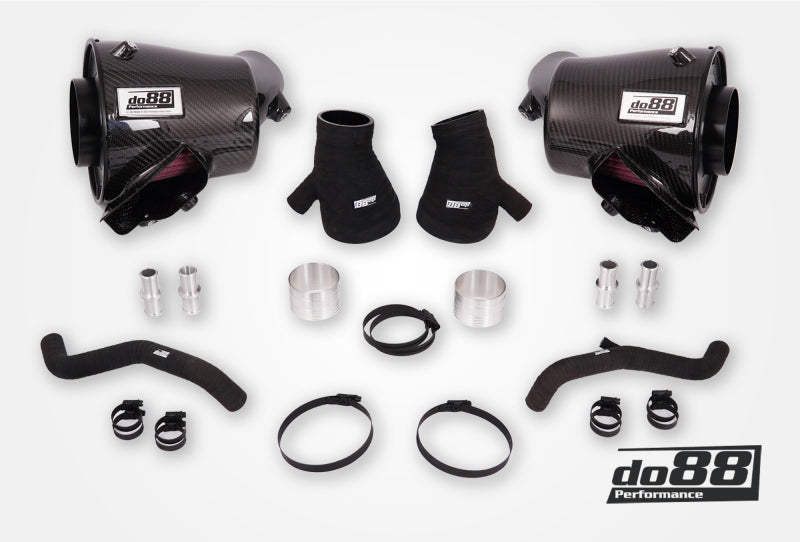do88 LF-210-ST-66 - DOBLF-210-ST-66 - do88 2020+ Porsche 911 Turbo/Turbo S (992.1) Induction System w/66mm Outlet - Shipped in Europe - Tuningsupply.com