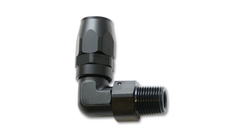 Vibrant 26901 - VIB26901 - Vibrant Male NPT 90 Degree Hose End Fitting -6AN - 1/4 NPT - Shipped in Europe - Tuningsupply.com