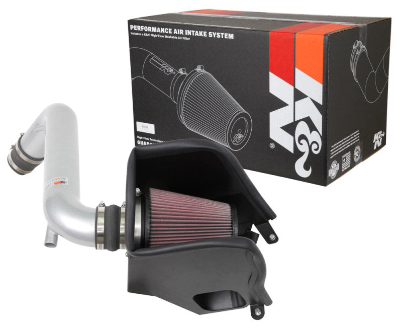 K&N Engineering 69-5323TS - KNN69-5323TS - K&N 19-20 Hyundai Veloster R L4-1.6L F/I Typhoon Performance Air Intake System - Shipped in Europe - Tuningsupply.com