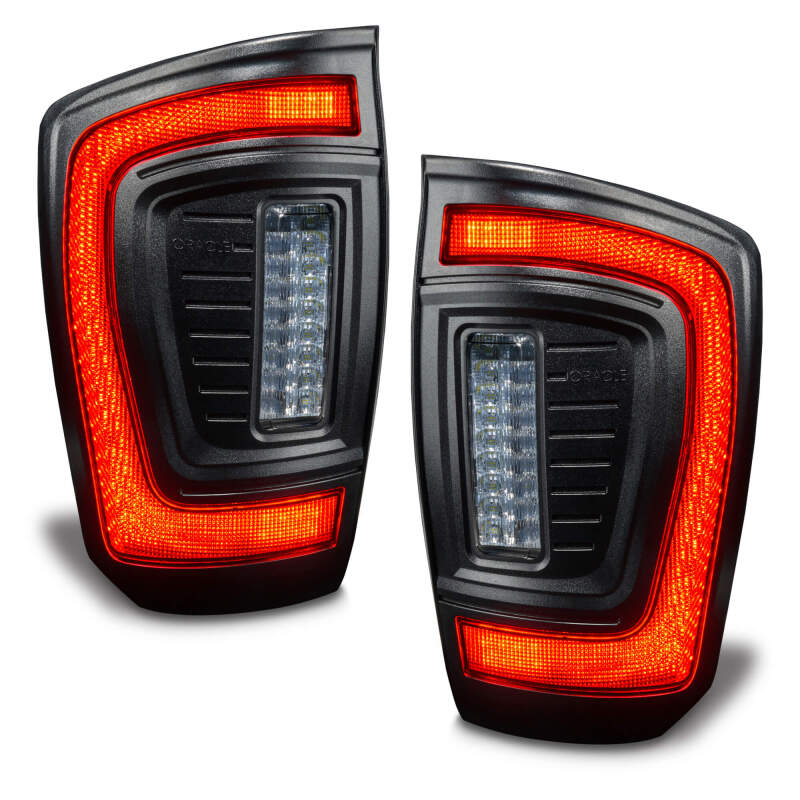 ORACLE Lighting 5911-504 - ORL5911-504 - Oracle Lighting 2016-2023 Gen 3 Toyota Tacoma Flush Style LED Tail Lights - Shipped in Europe - Tuningsupply.com