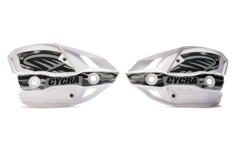 Cycra 1CYC-1021-42 - CYC1CYC-1021-42 - Cycra Probend Special Ed. CRM Ultra Hand Shields w/Covers - White - Shipped in Europe - Tuningsupply.com