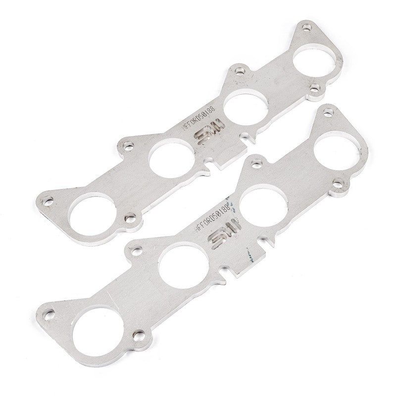 Stainless Works HFFORD5.0188 - SSWHFFORD5.0188 - Stainless Works Ford 5.2L/5.0L Coyote Round Port Header 304SS Exhaust Flanges 1-7/8in Primaries - Shipped in Europe - Tuningsupply.com