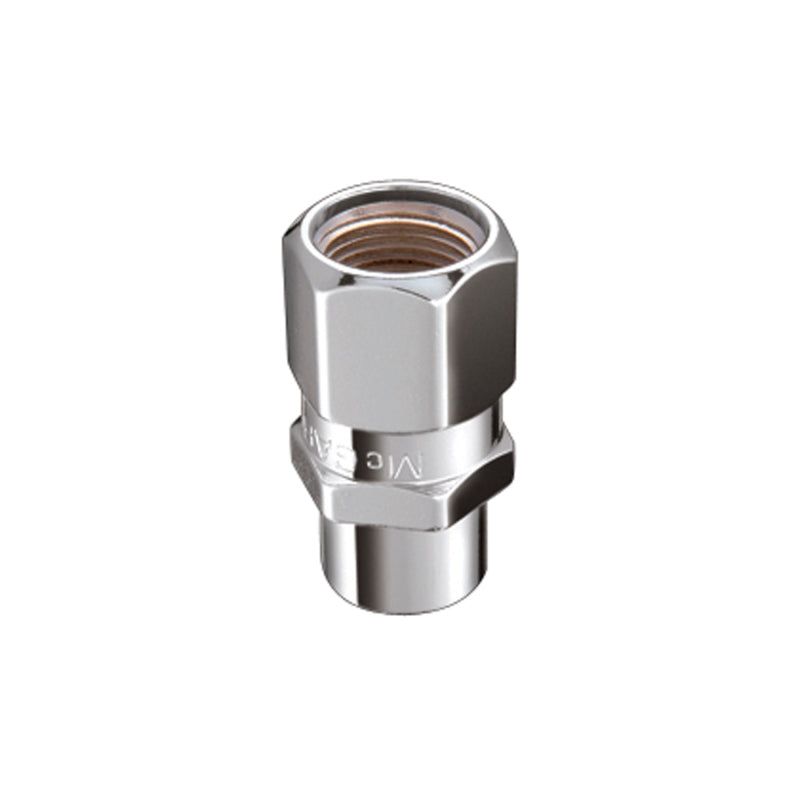 McGard 60129 - MCG60129 - McGard Hex Lug Nut (Drag Racing Short Shank) M12X1.5 / 13/16 Hex / 1.6in. Length (4-Pack) - Chrome - Shipped in Europe - Tuningsupply.com