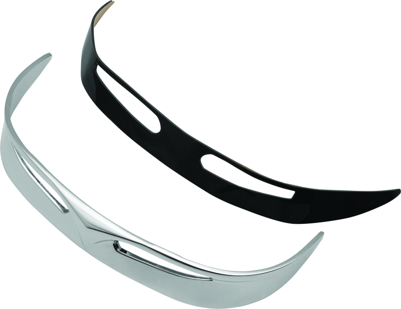 Kuryakyn 9014 - KUR9014 - Kuryakyn Fender Tip Front Trailing Edge 90-17 Fat Boy Models Chrome - Shipped in Europe - Tuningsupply.com