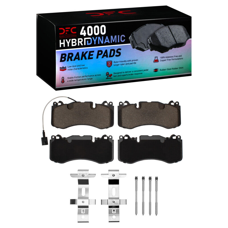 DFC 4000-1990-01 - DFC4000-1990-01 - DFC 14-24 Maserati Quattroporte Front 4000 HybriDynamic Brake Pads and Hardware Kit - Shipped in Europe - Tuningsupply.com
