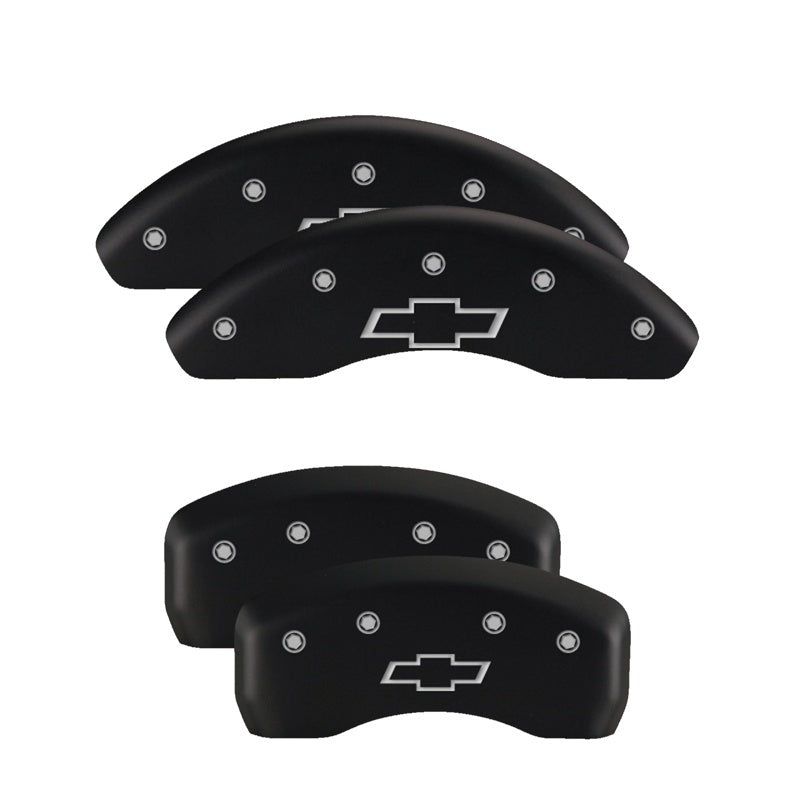 MGP 14033SCA5RD - MGP14033SCA5RD - MGP 4 Caliper Covers Engraved Front & Rear Gen 5/Camaro Red finish silver ch - Shipped in Europe - Tuningsupply.com