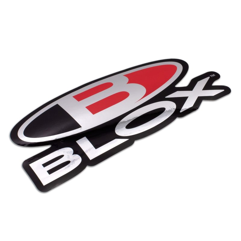 BLOX Racing BXAP-00062 - BLOBXAP-00062 - BLOX Racing BLOX Logo Die Cut Decal - Medium - Shipped in Europe - Tuningsupply.com