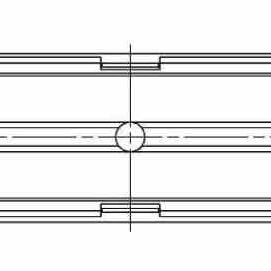 ACL 5M8312H-.25 - ACL5M8312H-.25 - ACL Subaru FA20 0.25mm Oversized High Performance Main Bearing Set - Shipped in Europe - Tuningsupply.com